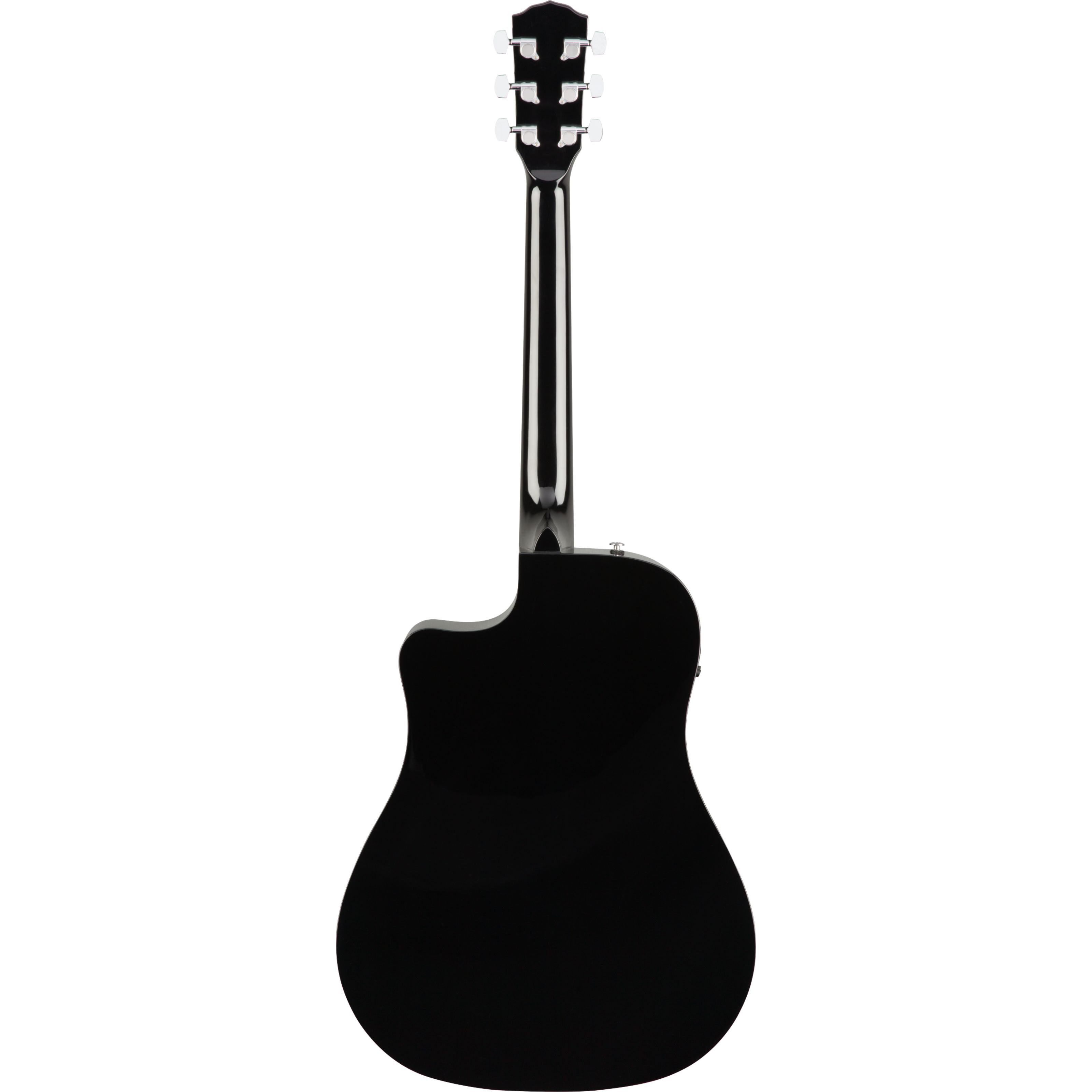 Fender Westerngitarre, Westerngitarren, Dreadnought Gitarren, CD-60SCE Black - Westerngitarre