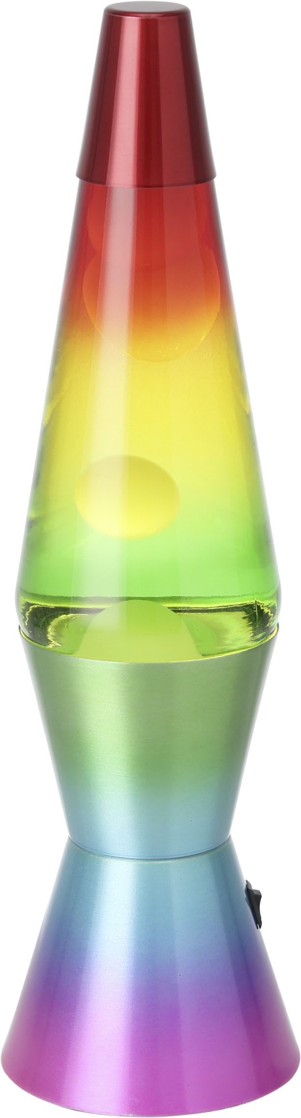 EGLO LED Tischleuchte LAVA, LED fest integriert, LED Lavalampe Lava, Deko Lampe Wassersäule, Retro Lavaleuchte