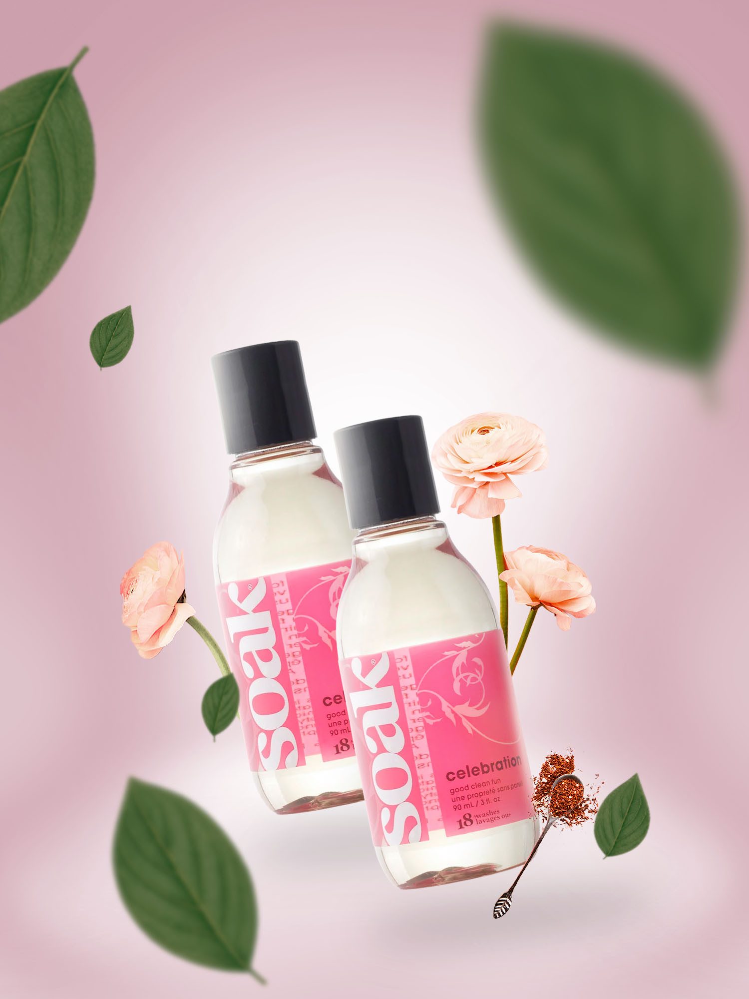 Soak 2-Pack Nachhaltiges Waschmittel - Biologisch abbaubar - Ohne Ausspülen Spezialwaschmittel (2-St. Vorteilspack Flüssig Vollwaschmittel biologisch abbaubar)