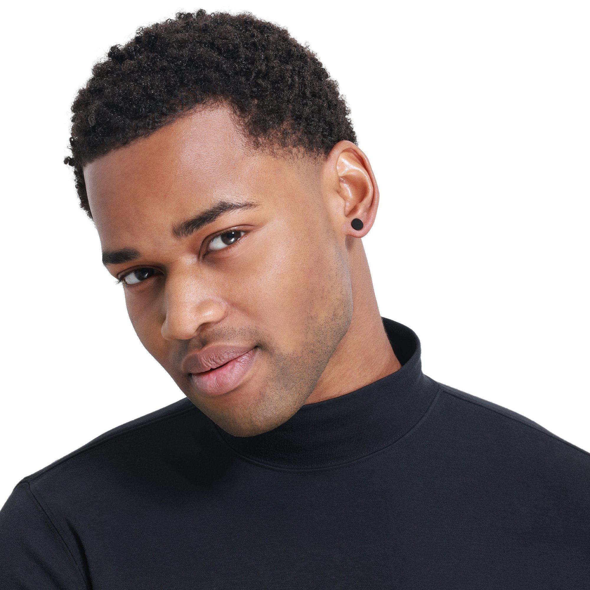 Heideman Paar Ohrstecker Anthony schwarz farben (Ohrringe, inkl. Geschenkve günstig online kaufen