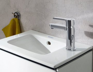 Duravit Waschtischarmatur B.2 Waschtischmischer, Größe S, mit Zugstangen-Ablaufgarnitur mit AquaControl und AirPlus, Ausladung 10,1 cm, Chrom