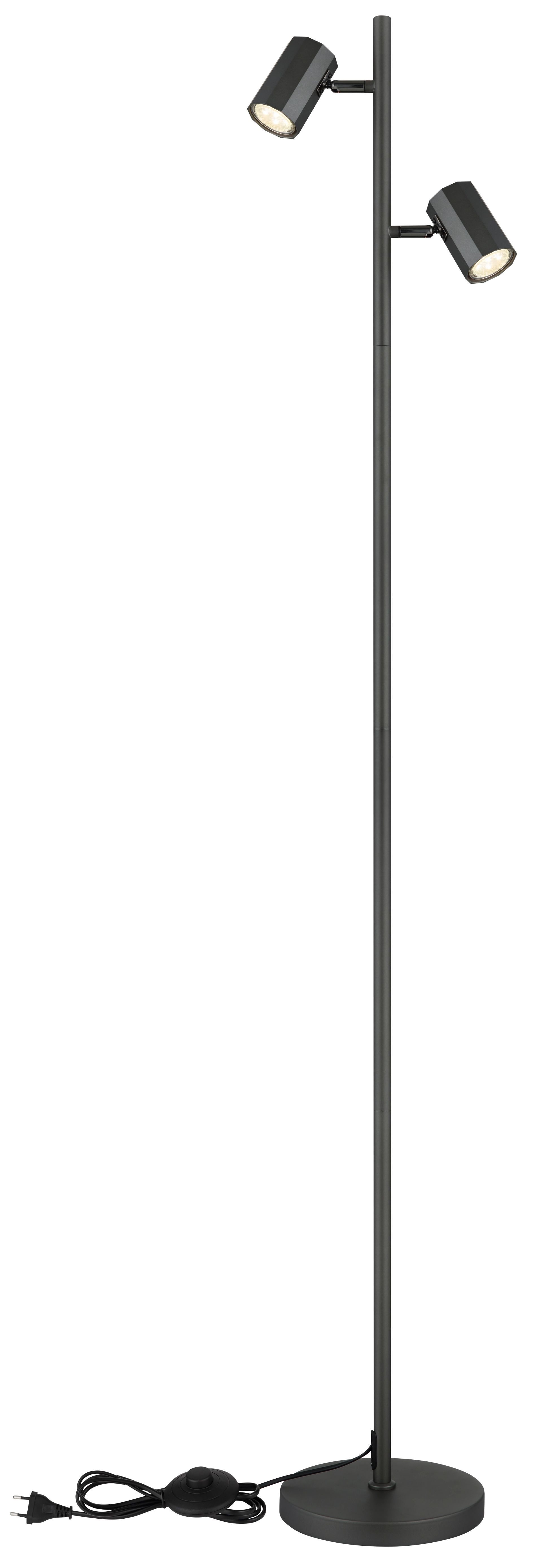 GLOBO LIGHTING Stehlampe JAMES, ohne Leuchtmittel, Stehleuchte, GU10 Fassung, Wohnzimmer, Flur