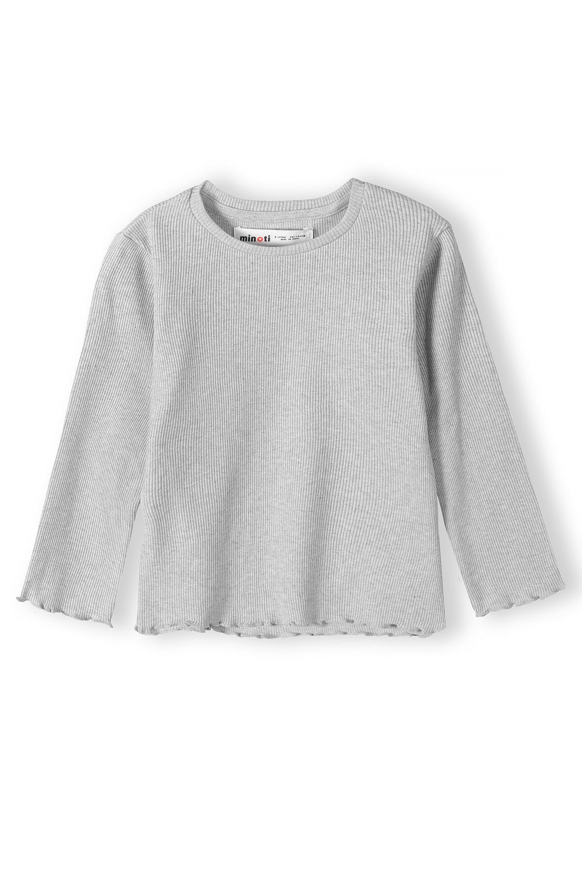 MINOTI Langarmshirt Geripptes Langarm-T-Shirt (1y-14y) günstig online kaufen