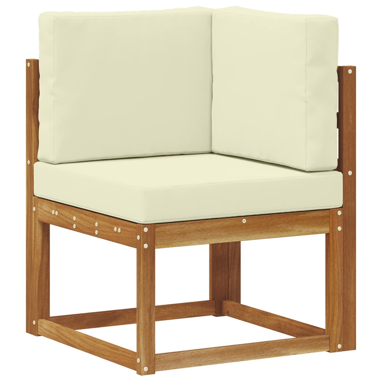 vidaXL Sofaelement Outdoor Ecksofa Massivholz (1 St)