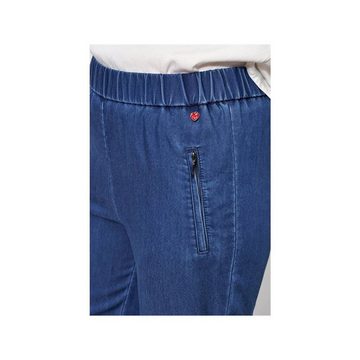 Relaxed by TONI Shorts dunkel-blau regular (1-tlg)