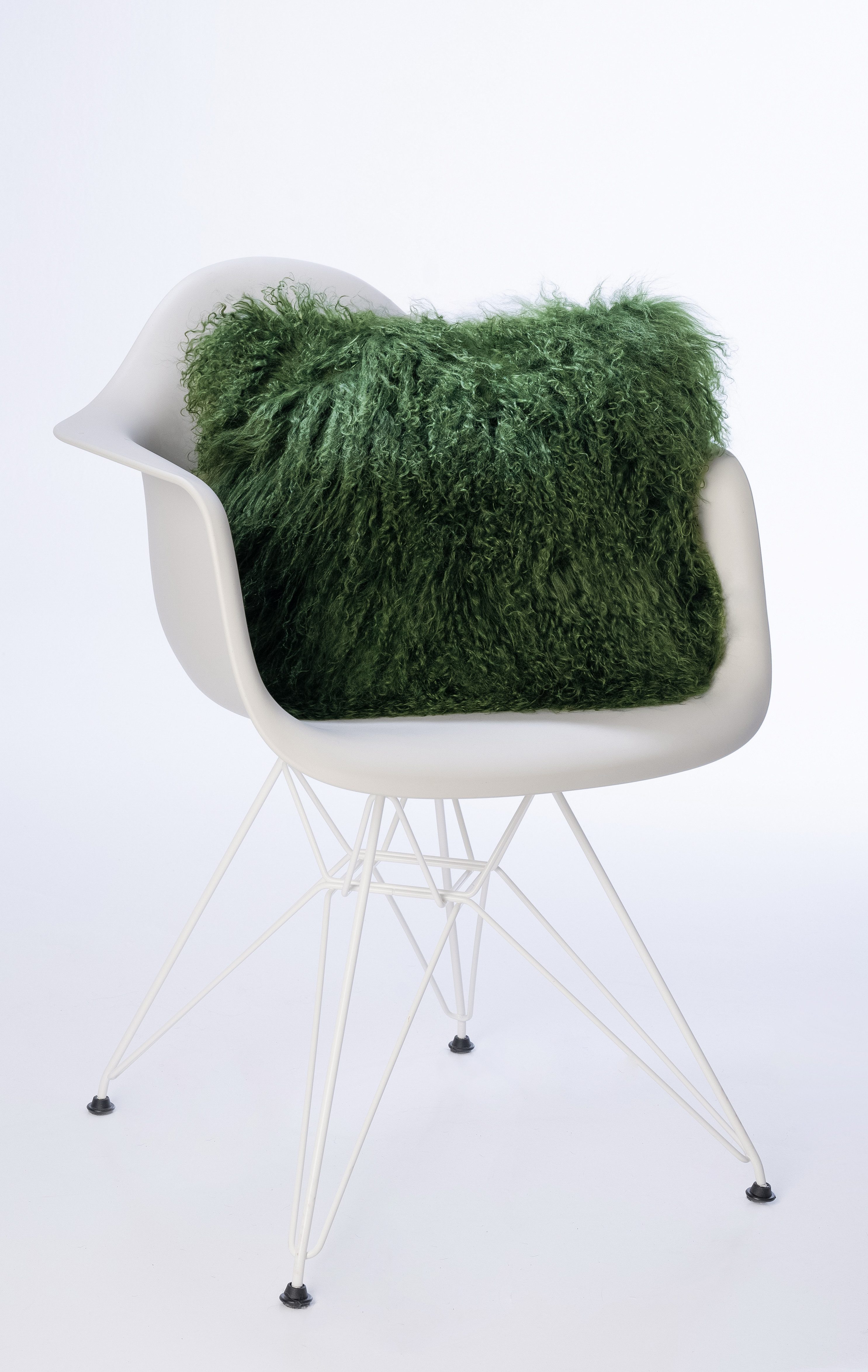 LIRA Deko Kissenhülle Lammfell Kissenbezug Tibetlammkissen 100% mongolische günstig online kaufen