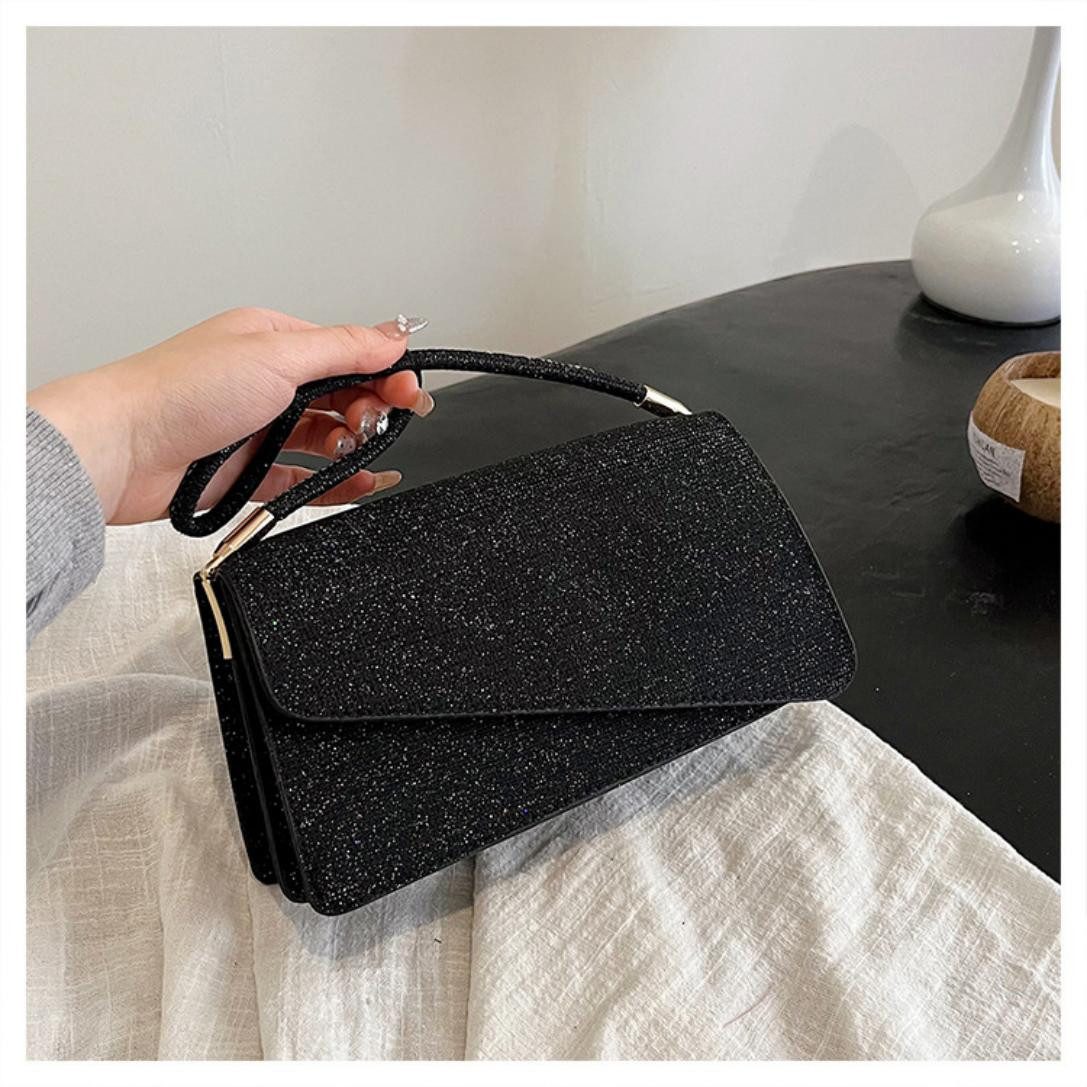 Coonoor Clutch Pailletten Handtasche Damen Klein mit 2 Fächern – Bild 5 von 5