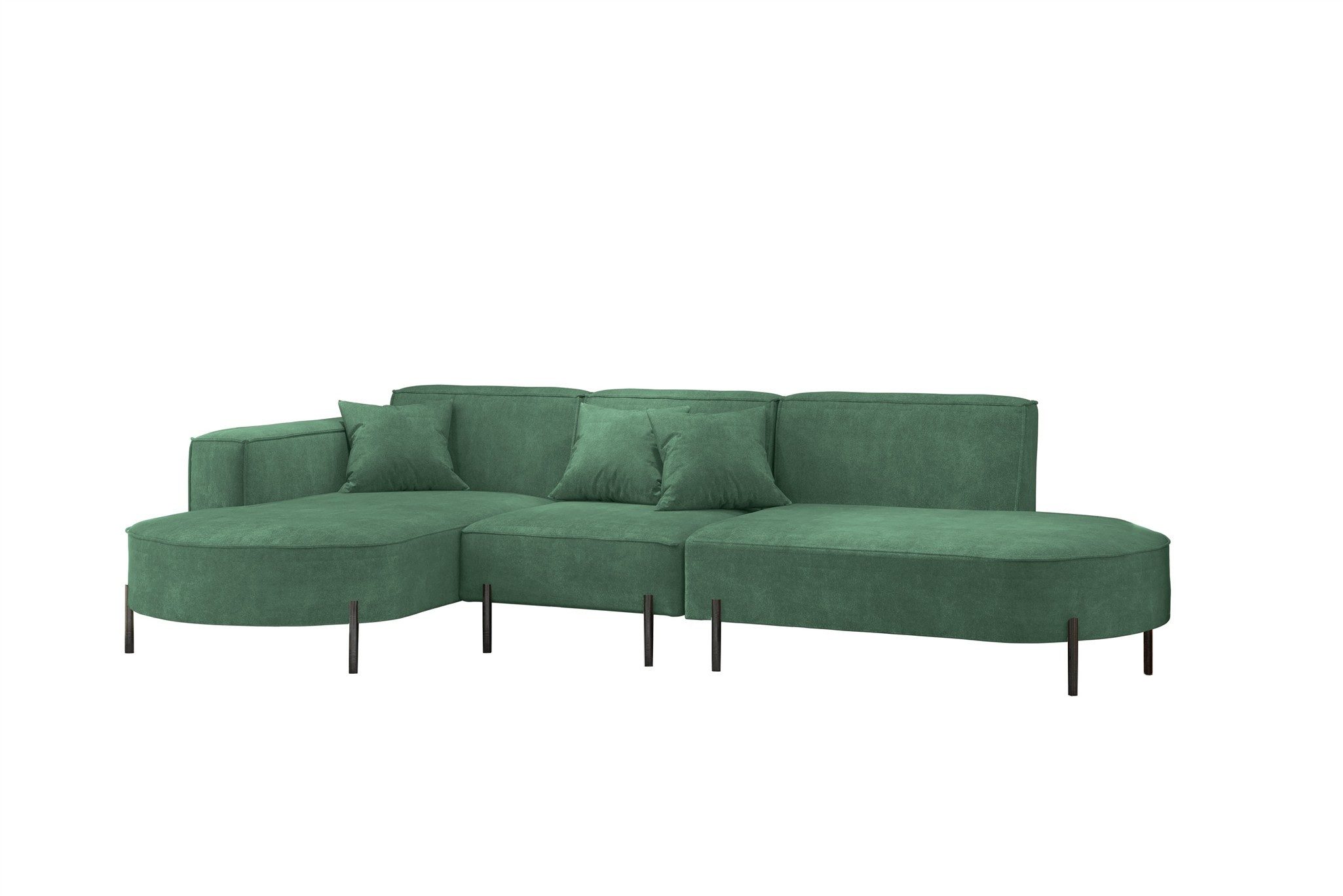 Fun Möbel Ecksofa Sofa VALENCIA mit günstig online kaufen