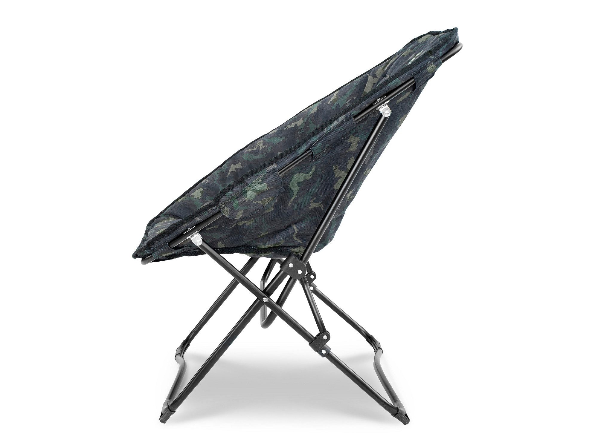 Delphin.sk Angelstuhl HEXIO Banx Sessel - 130kg belastbar - 4,9kg leicht - bequem Camping (1 St), Getränkehalter, Armlehnen, sehr bequem und gemütlich