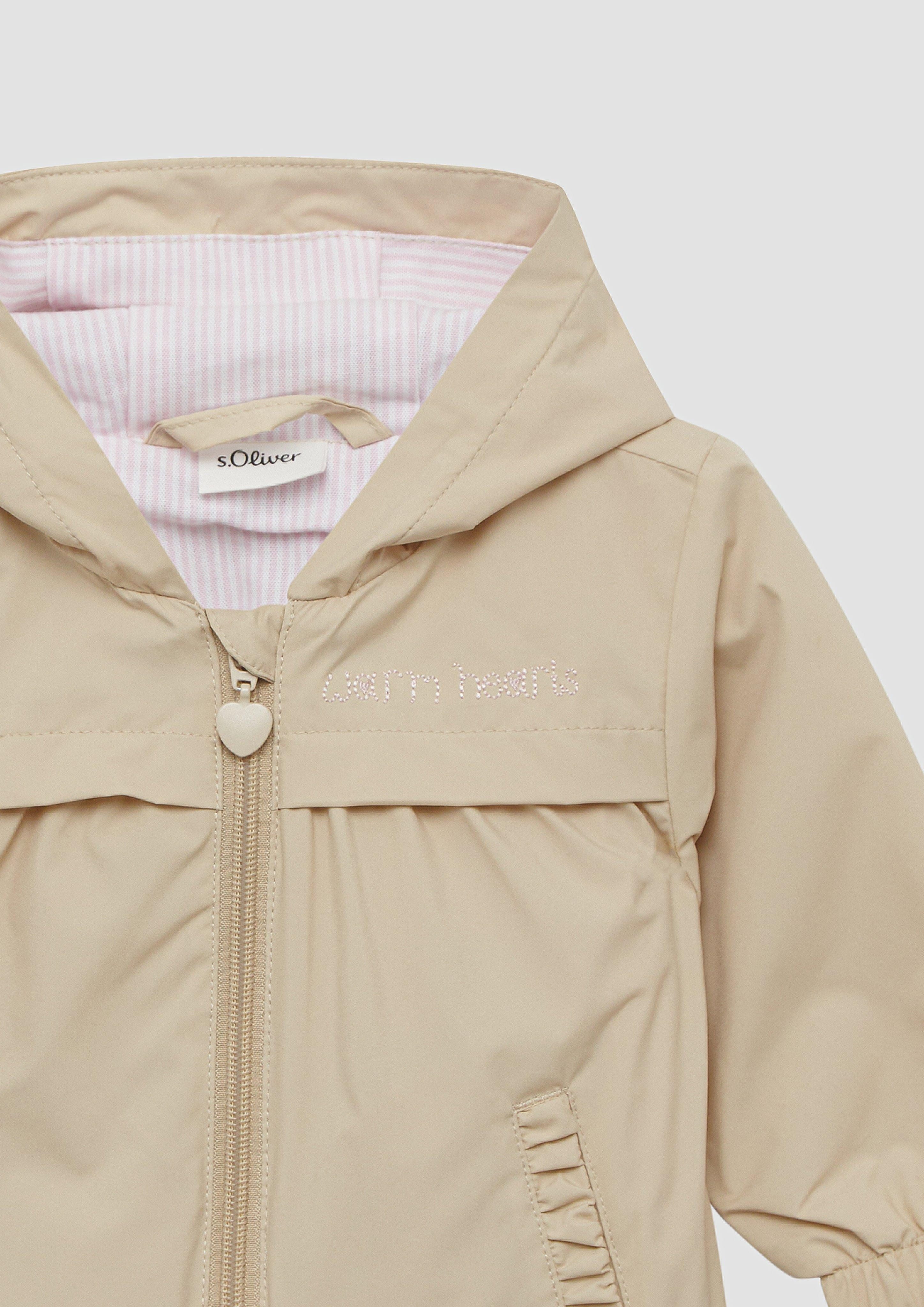 s.Oliver Outdoorjacke Jacke mit Kapuze und günstig online kaufen