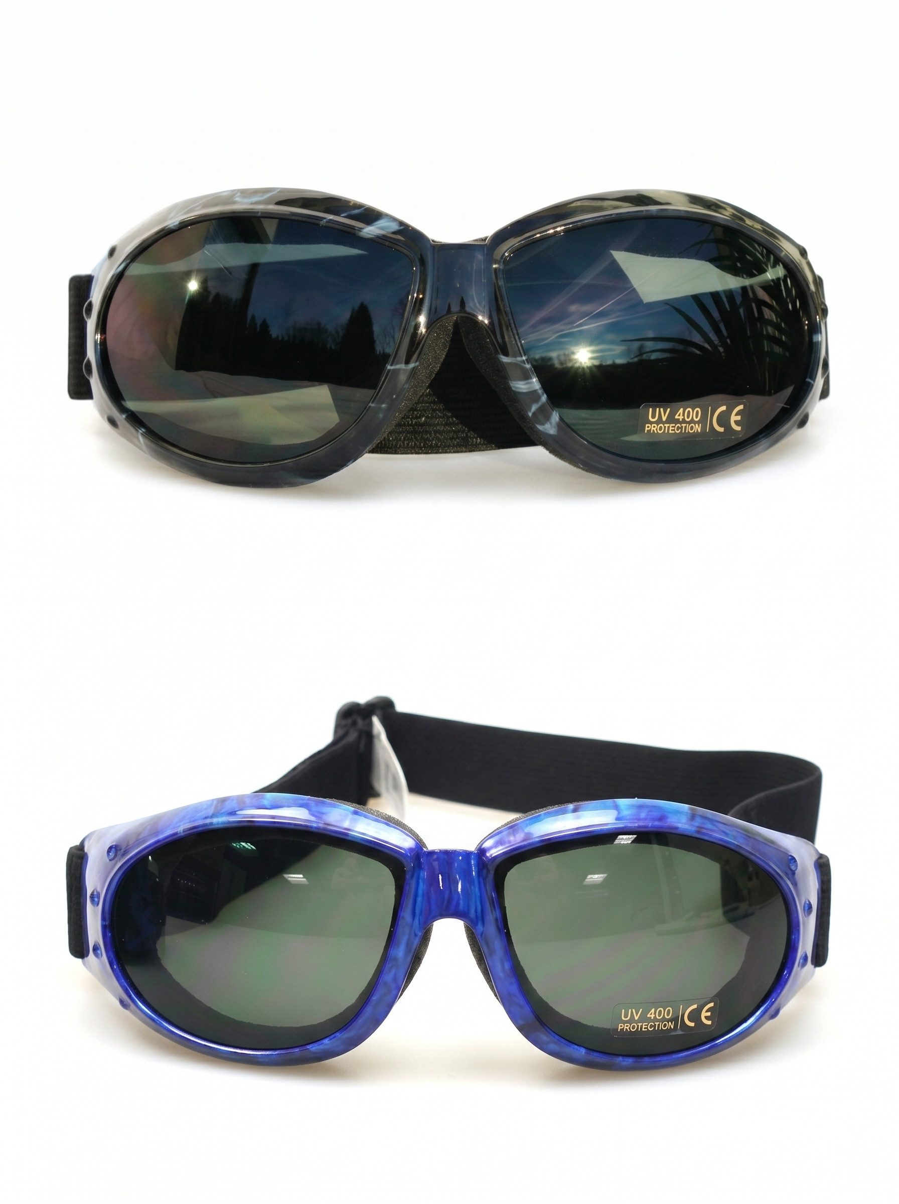 PROANTI Motorradbrille Sportbrille Chopper Motorrad Motorboot Ski Fahrrad Brille