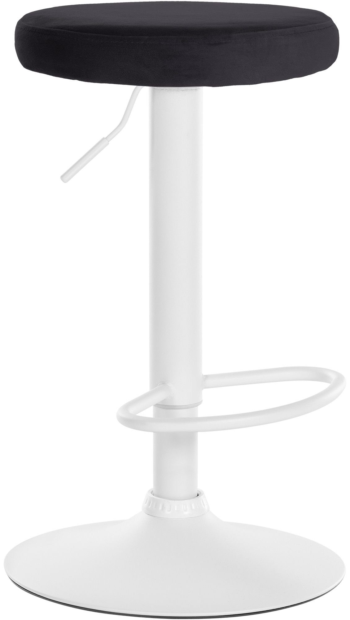 CLP Barhocker Ponte Samt-Bezug, drehbar und günstig online kaufen