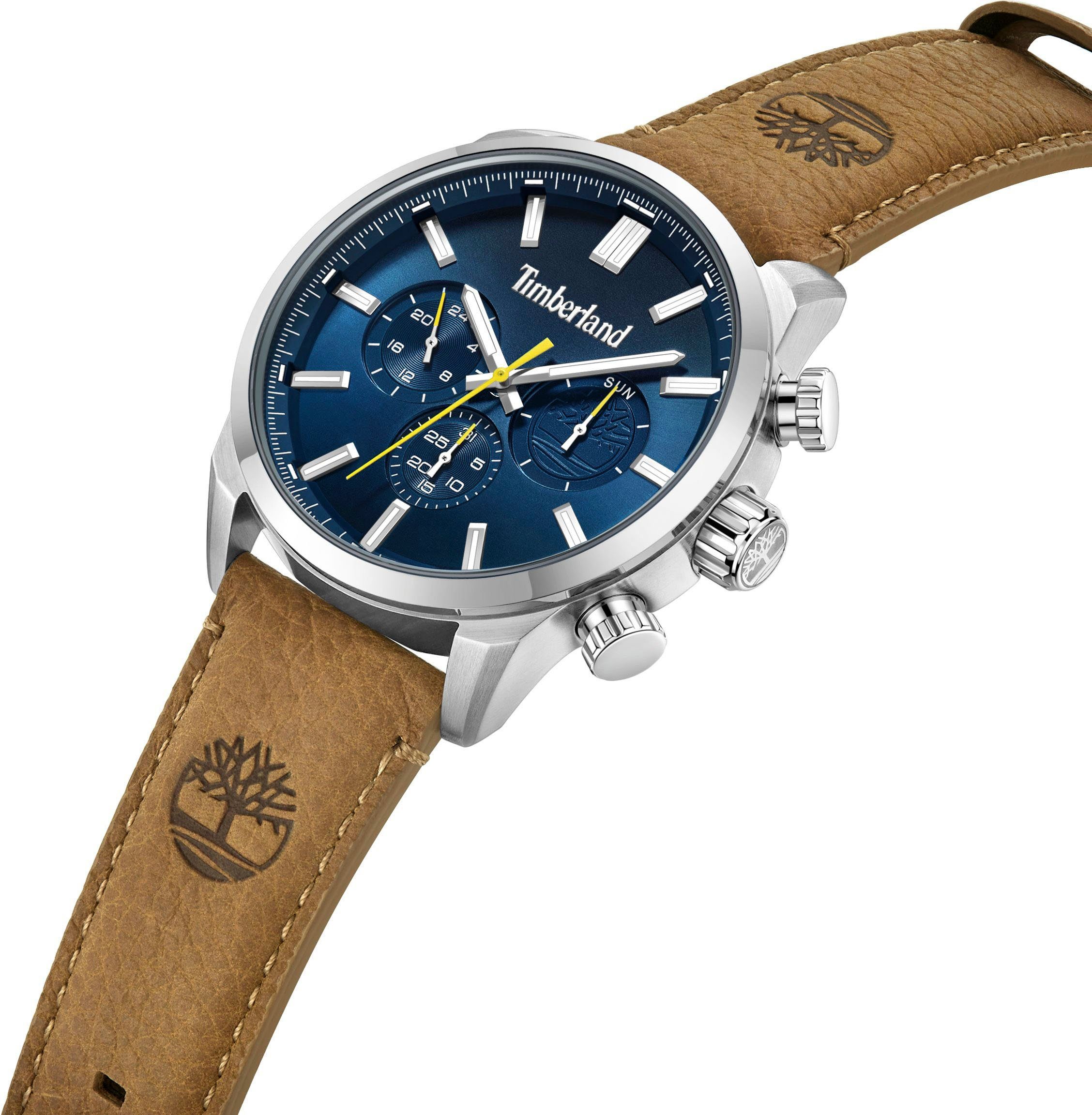Timberland Multifunktionsuhr HENNIKER II TDWGF0028702, Armbanduhr, Quarzuhr, Herrenuhr, Datum
