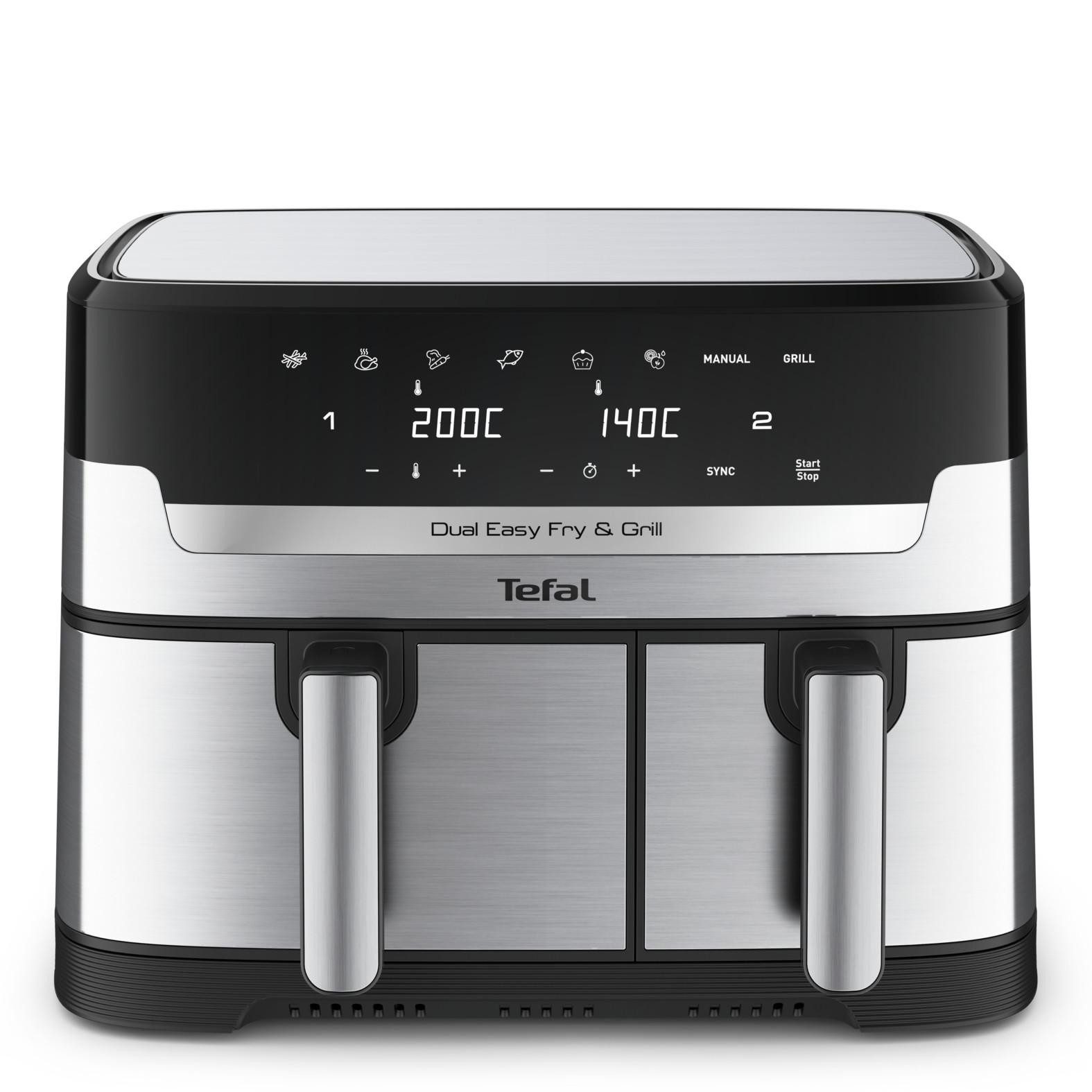 Tefal Heißluftfritteuse EY905D Easy Fry&Grill, 2700 W