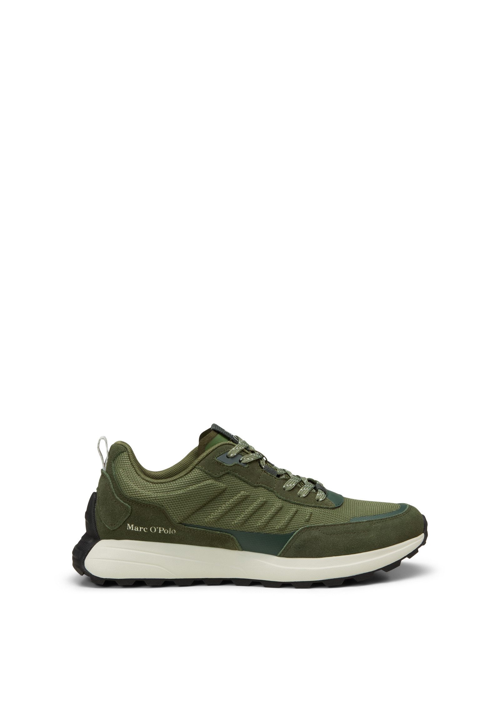 Marc O'Polo aus Veloursleder-Nylon-Mix Sneaker