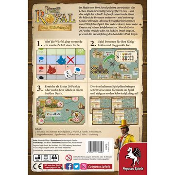 Pegasus Spiele Spiel, Familienspiel 51247G - Port Royal - Das Würfelspiel DE, Familienspiel