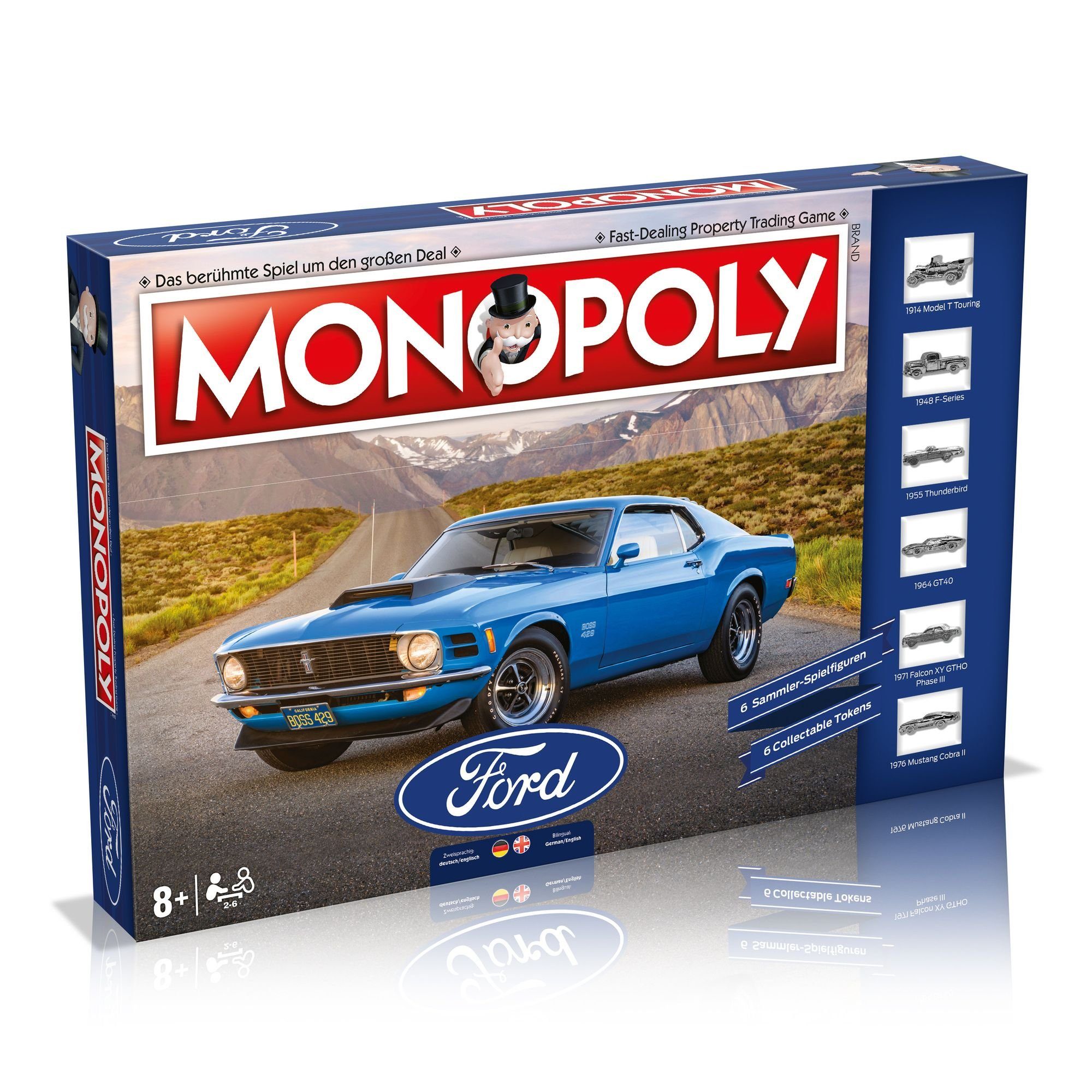 Winning Moves Spiel, Brettspiel Monopoly Ford