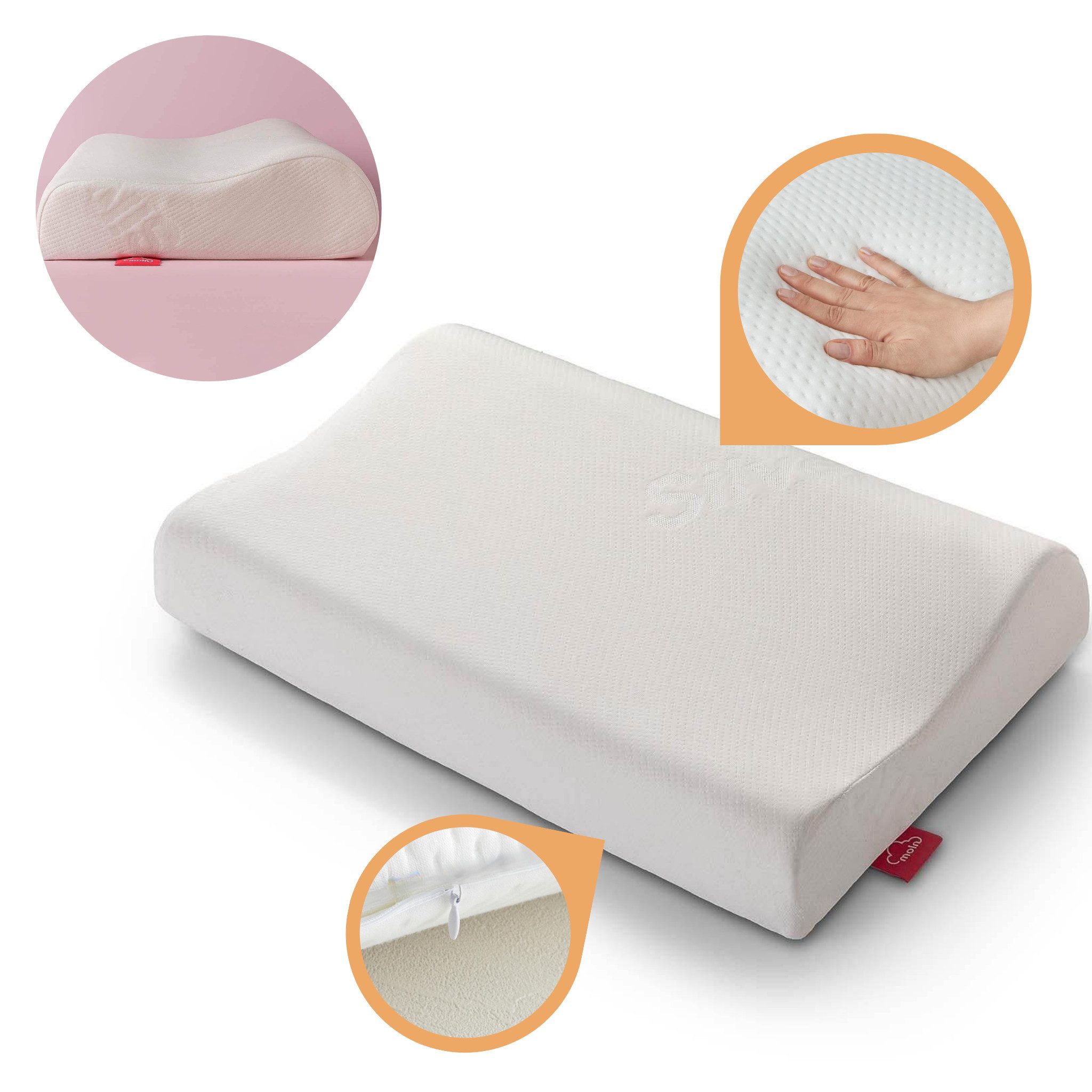 gowoll Kopfkissen Memory Foam Viscoschaum Nackenstützkissen günstig online kaufen