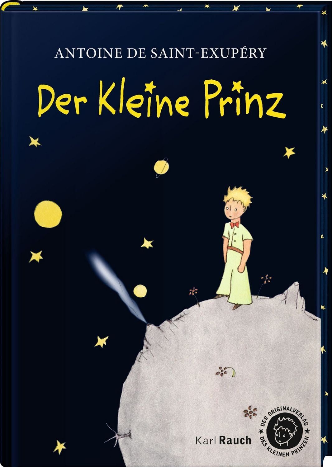 Der kleine Prinz. Black / Antoine de Saint-Exupery