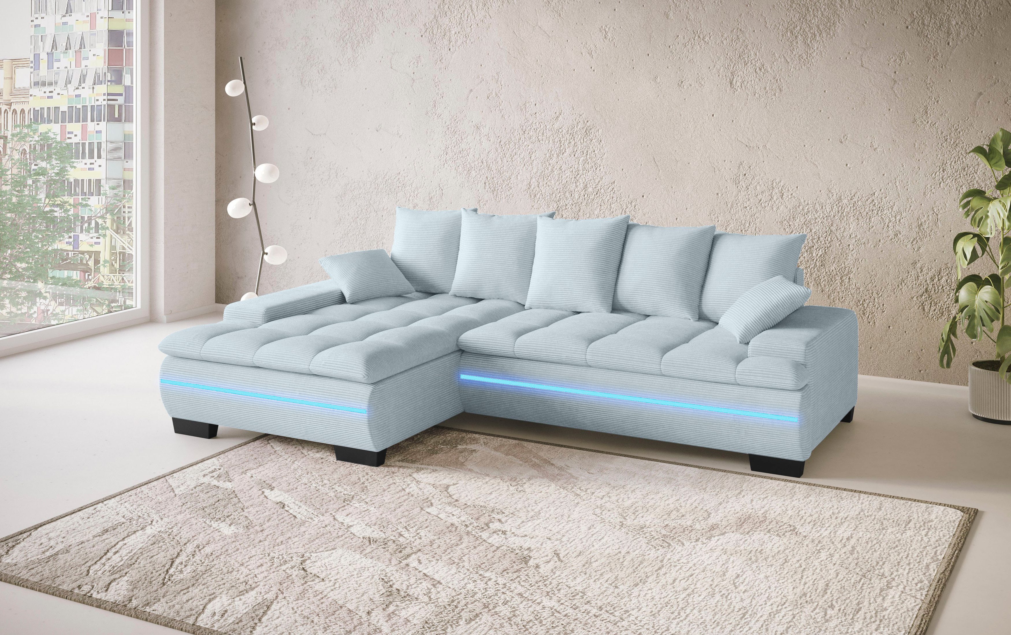 Mr. Couch Ecksofa Haiti II, L-Form, günstig online kaufen