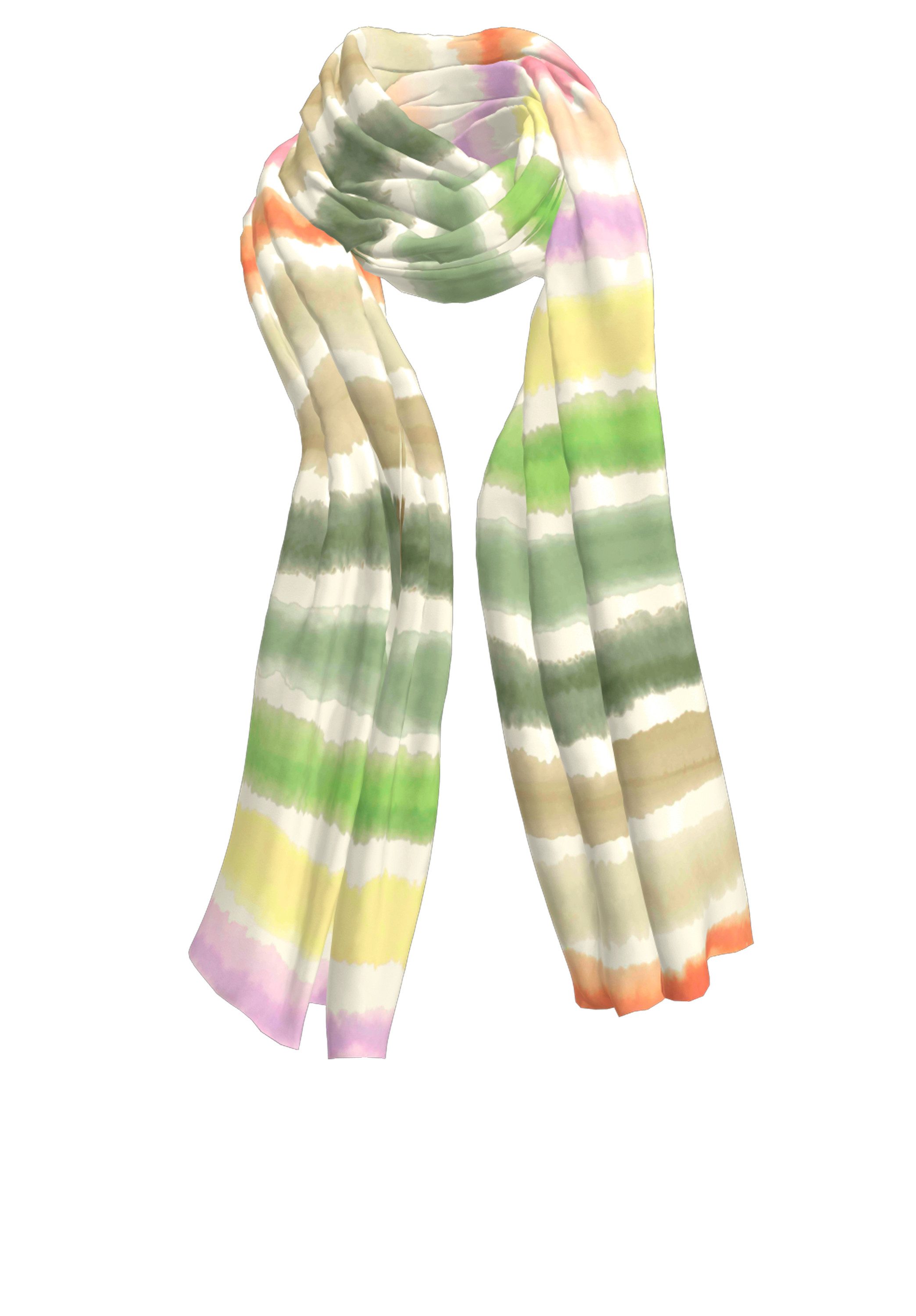 bianca Modeschal PINTA, Streifenschal mit Farbverlauf