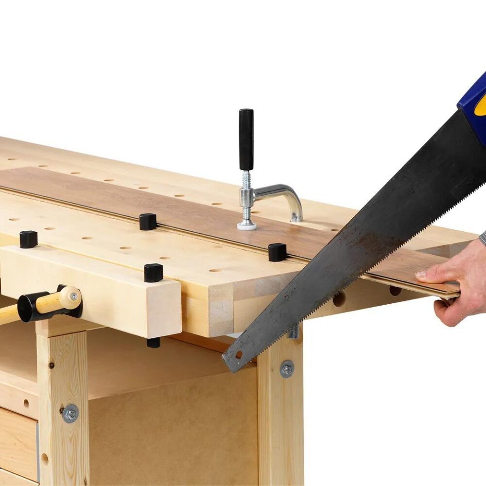 Sjöbergs Werkbank Sjöbergs Hobelbank Nordic 1450 mit Unterschrank 0042, Birke, 134 cm