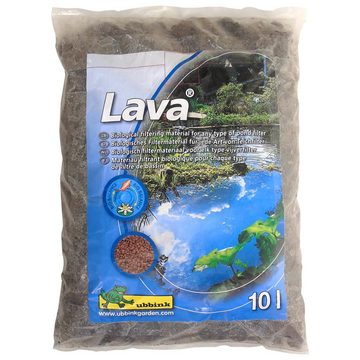Ubbink Filterpumpe Filtermaterial für Teich Lava Vulkansteine 16-32 mm 10 L
