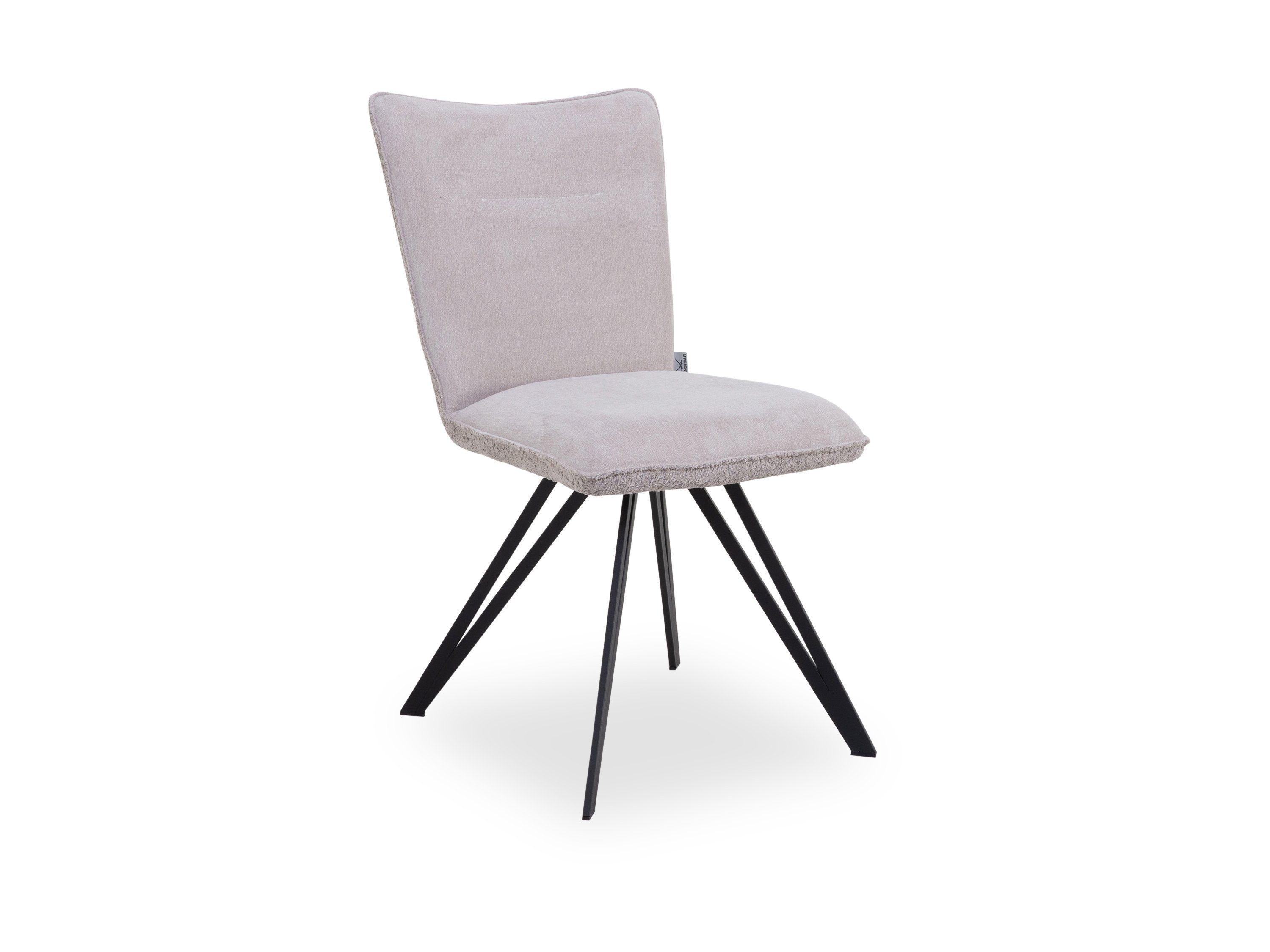Esszimmerstuhl Polsterstuhl SANSIBAR TINNUM BHT 49x88x63 cm grau Esszimmerstuhl