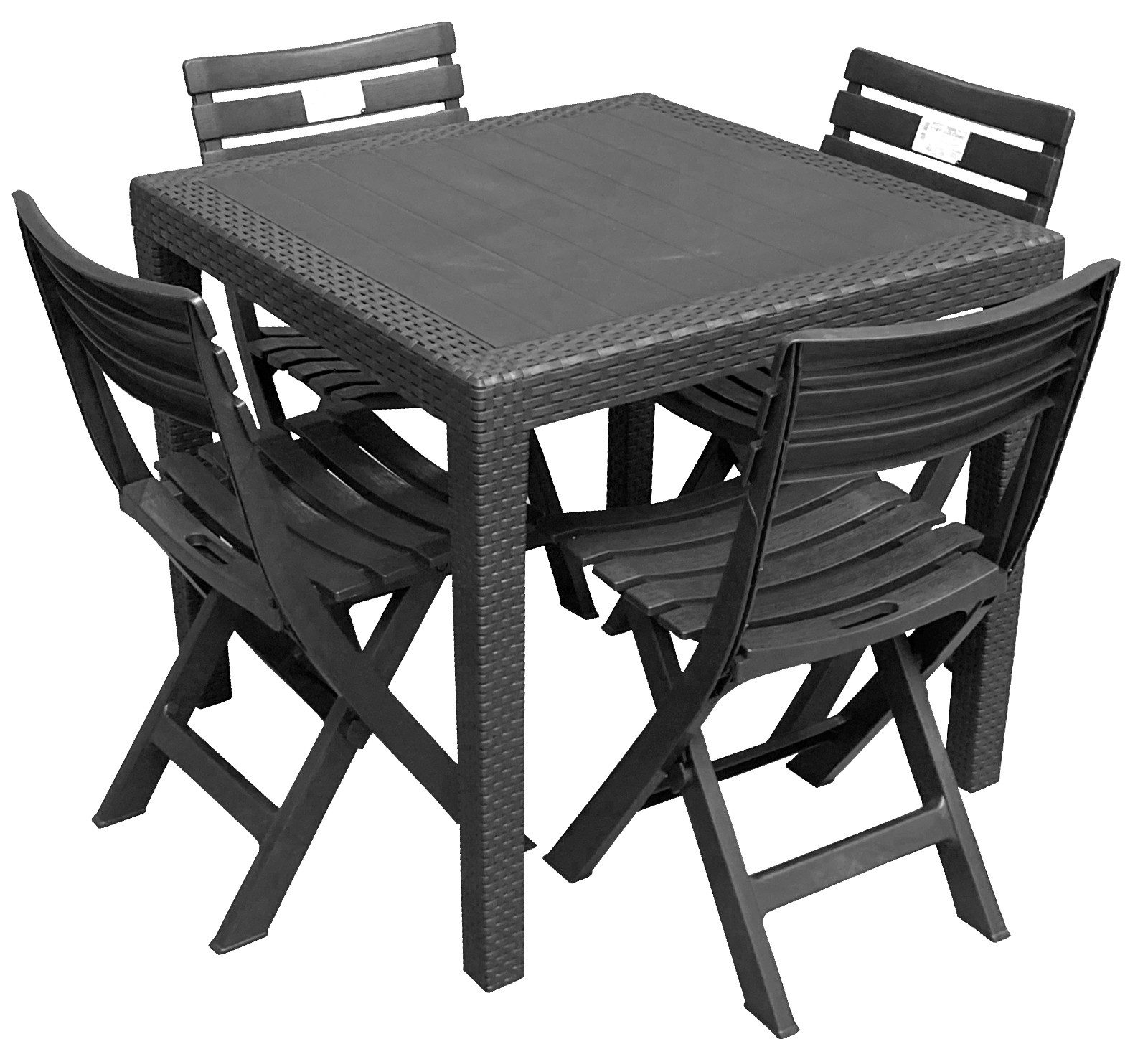 Progarden Essgruppe Gartenmöbel Sitzgruppe Balkonmöbel Terrasse günstig online kaufen