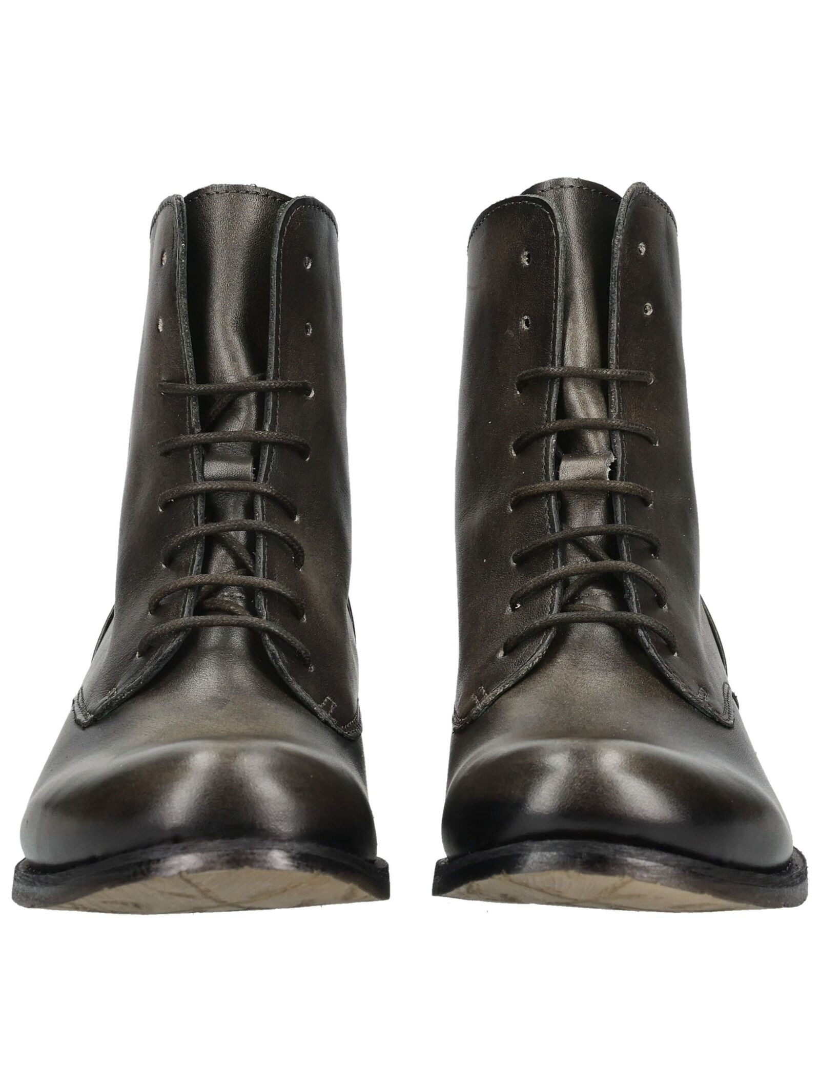 Felmini Stiefelette Leder . Schnürstiefelette