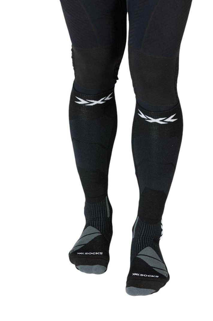 X-Socks Skisocken Ski Perform Merino OTC schwarz/grau Herren - 1 Paar