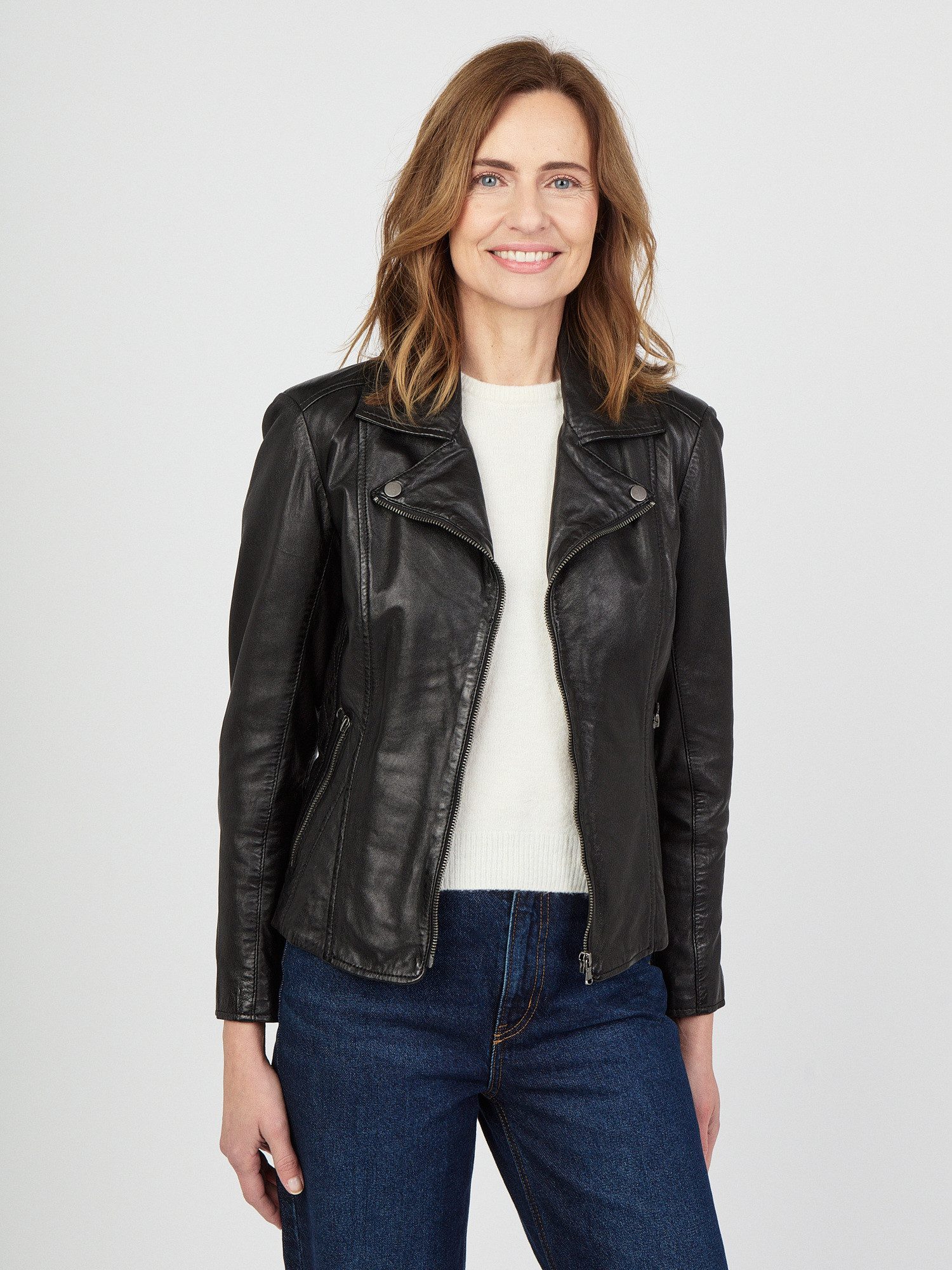 Lederjacke Erijona