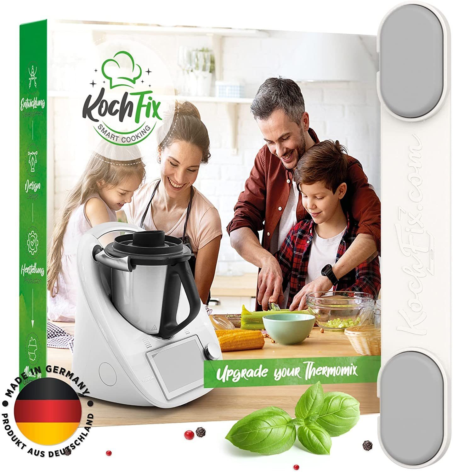 KochFix Mini für Thermomix TM5 Gleitbrett Mixcover Küchenmaschinen-Adapter TM6