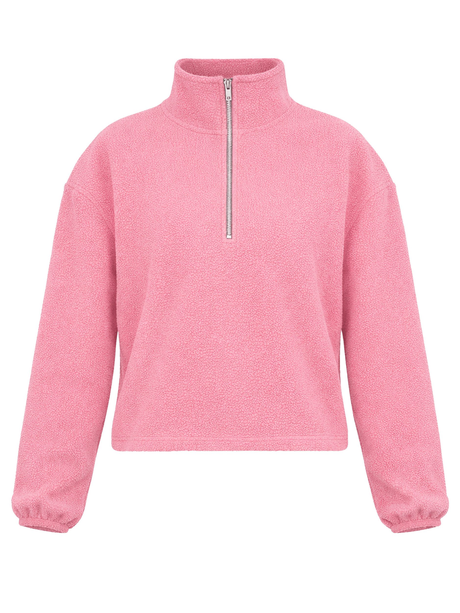 SASSYCLASSY Strickpullover Oversize Fleece Sweatshirt für Damen Lockerer Sw günstig online kaufen
