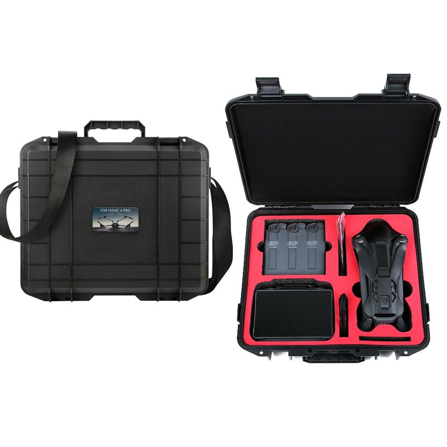 Für DJI Mavic 4 Pro Creator Combo RC Pro 2 EVA Aufbewahrungsbox Koffer Zubehör Drohne