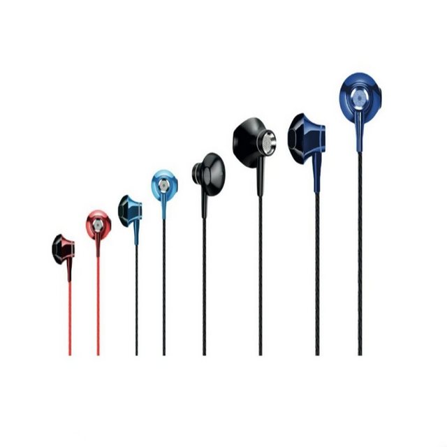 Sunix »Sunix Design Ohrhörer Stereo Kopfhörer In-Ear Headset 3,5 mm AUX Anschluss für Smartphones & Tablet« In-Ear-Kopfhörer