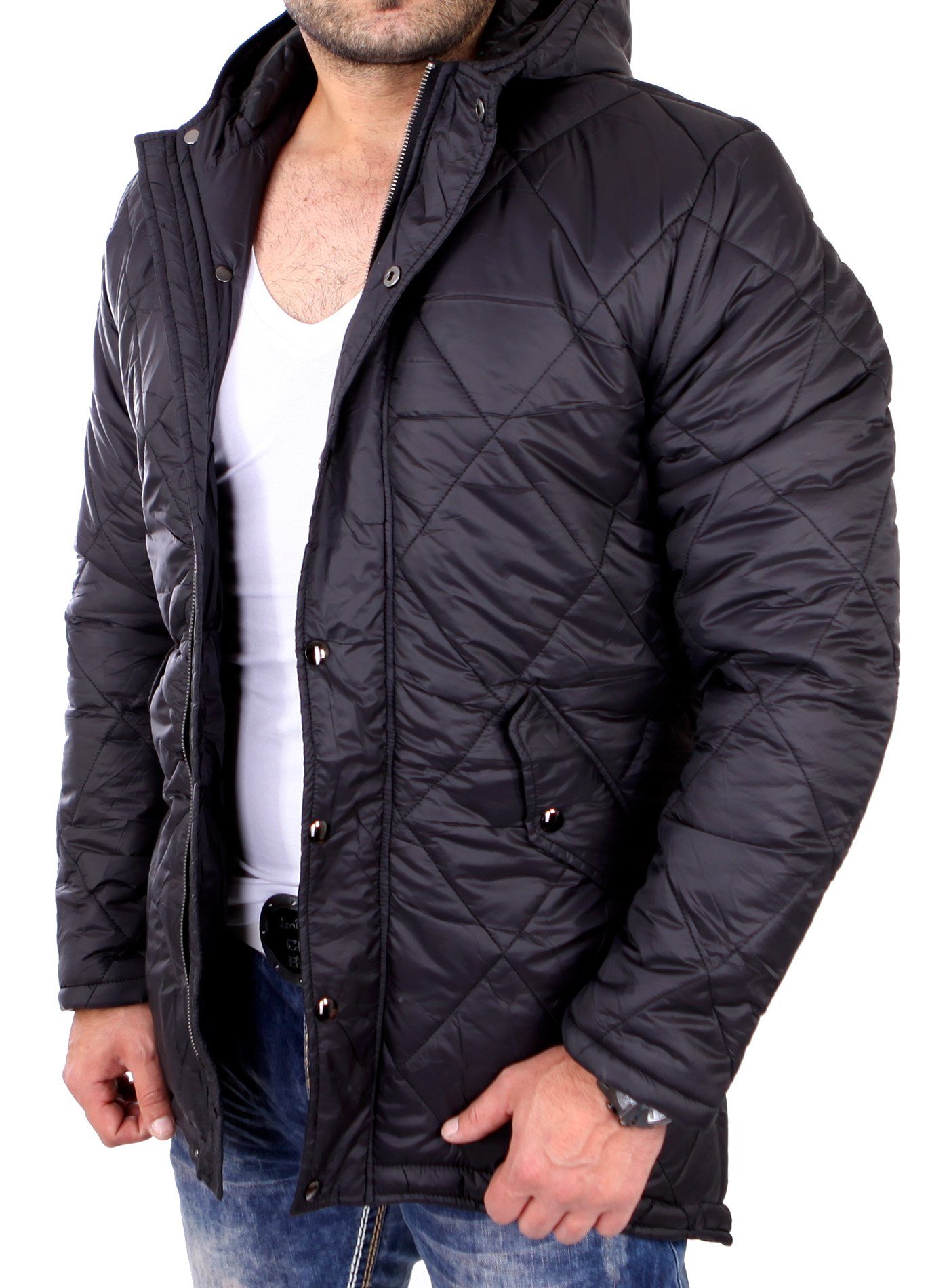 Reslad Winterjacke Reslad Winterjacke Herren Parka günstig online kaufen