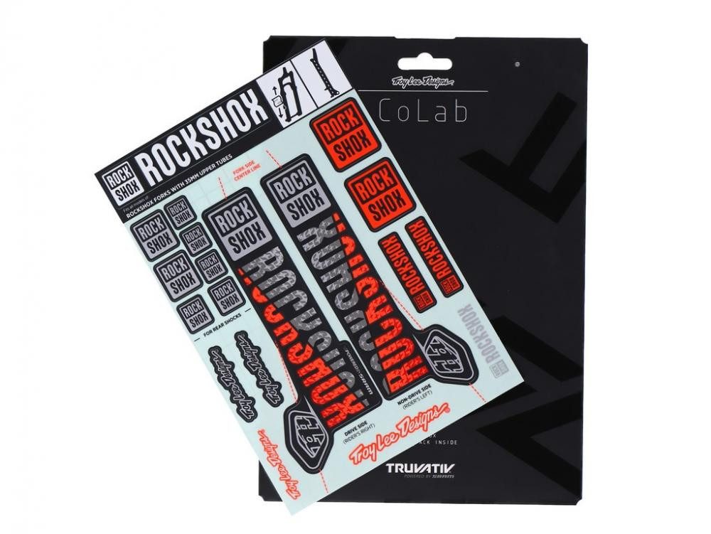 RockShox Federgabel RockShox Dekor Kit Troy Lee Designs-S/O 35mm Pike/Lyrik/Yari/Domain/Re
