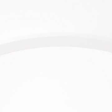 Brilliant Deckenleuchte Buffi, Neutralweiß, Lampe, Buffi LED Deckenaufbau-Paneel 25cm sand/weiß/kaltweiß, Metall/K