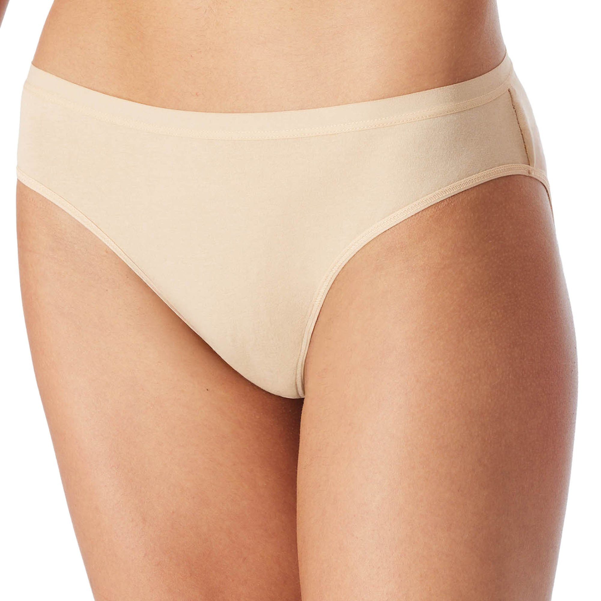 uncover by SCHIESSER Slip Damen Slip 6er Pack Baumwolle (Packung, 6er Pack)