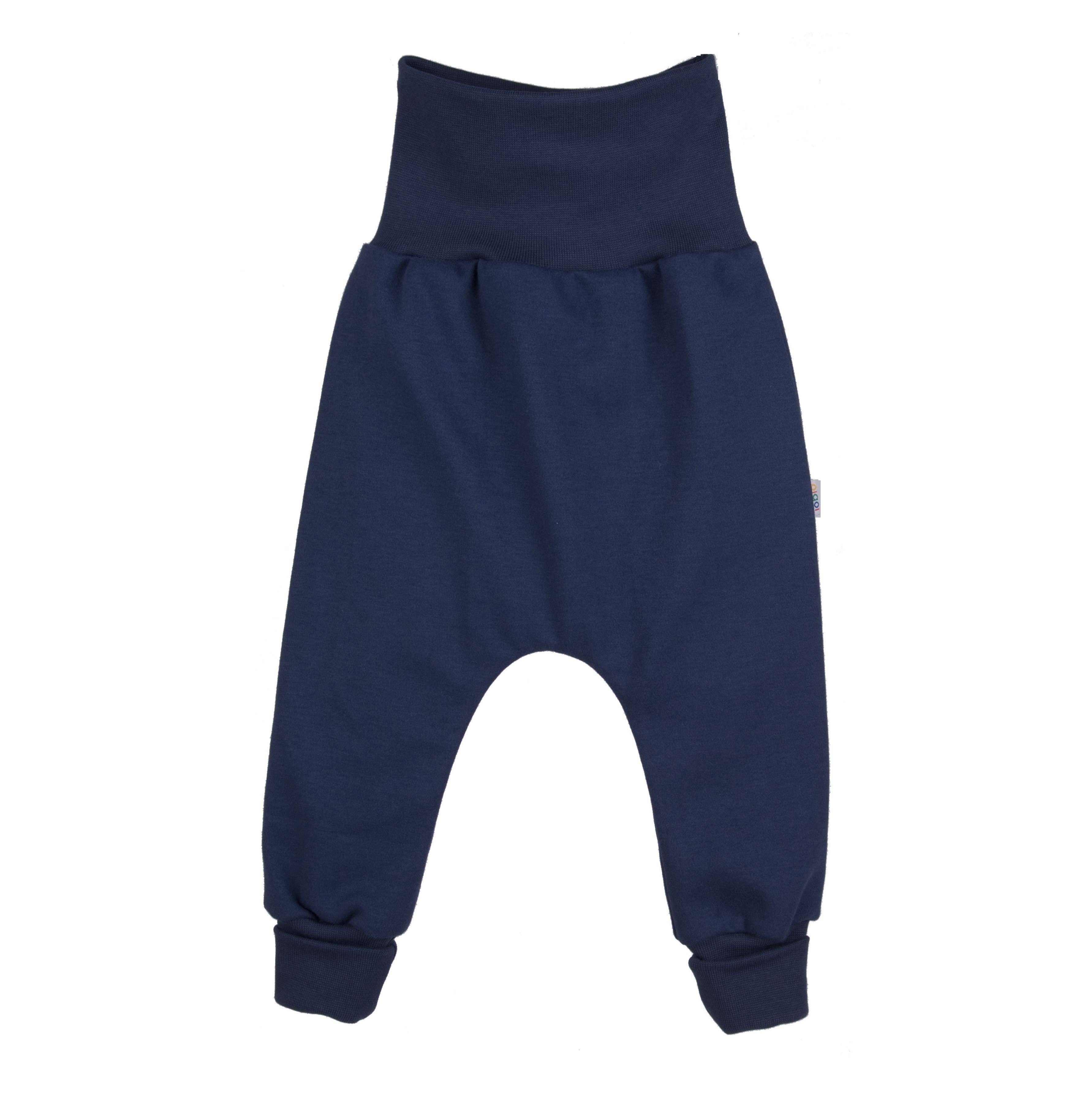 Leicht Jogginghose & iobio Popolini Babyhose Bequem Uni Pumphose Interlock Marine