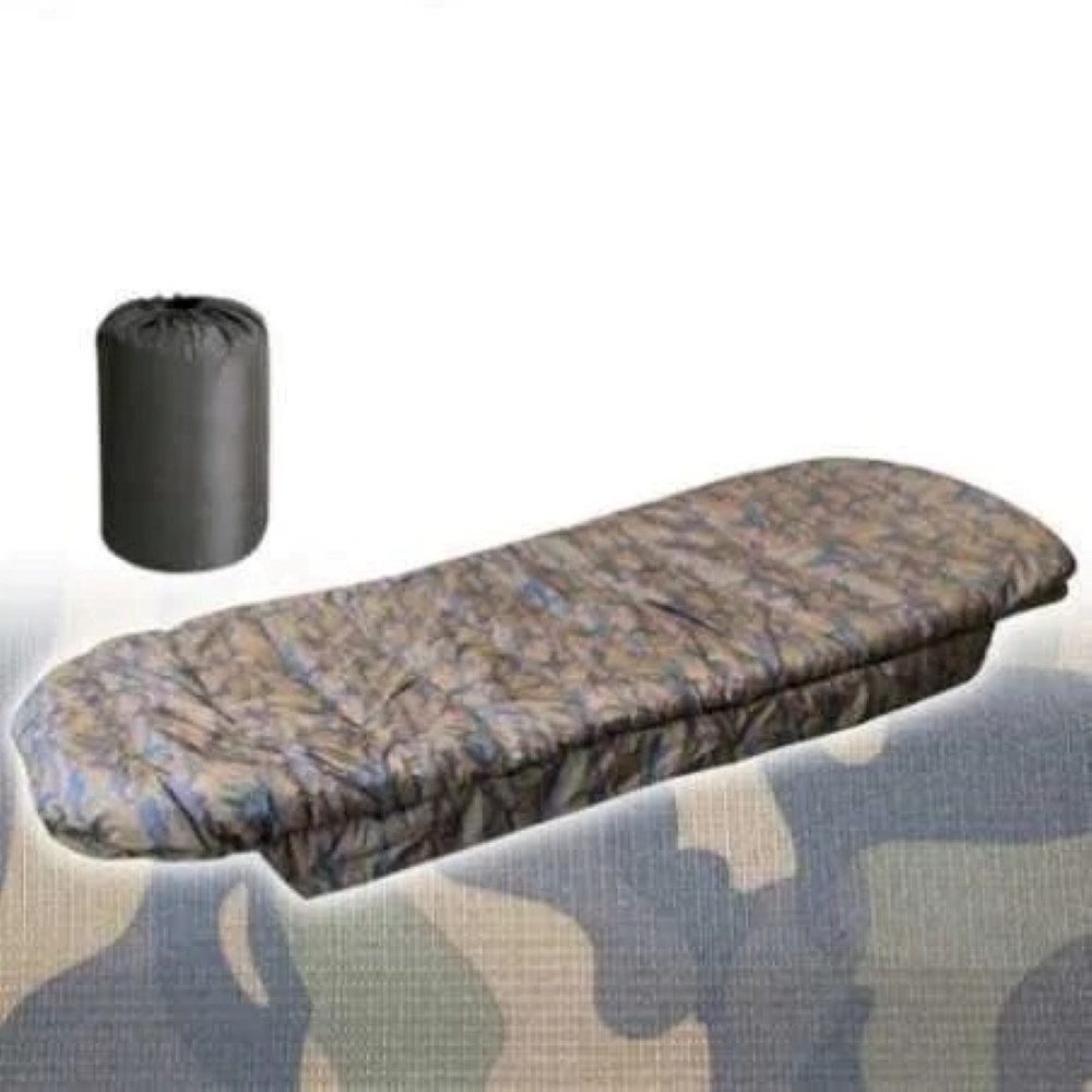 CarpOn Deckenschlafsack Carptour Apex 4 Jahreszeiten Schlafsack Camou Ripstop (1 tlg), Outdoor-Schlafsack für Angeln, Camping und Outdoor‑Touren