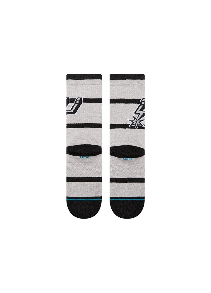 Stance Socken Tagessocke Crew NBA San Antonio Spurs grau - 1 Paar