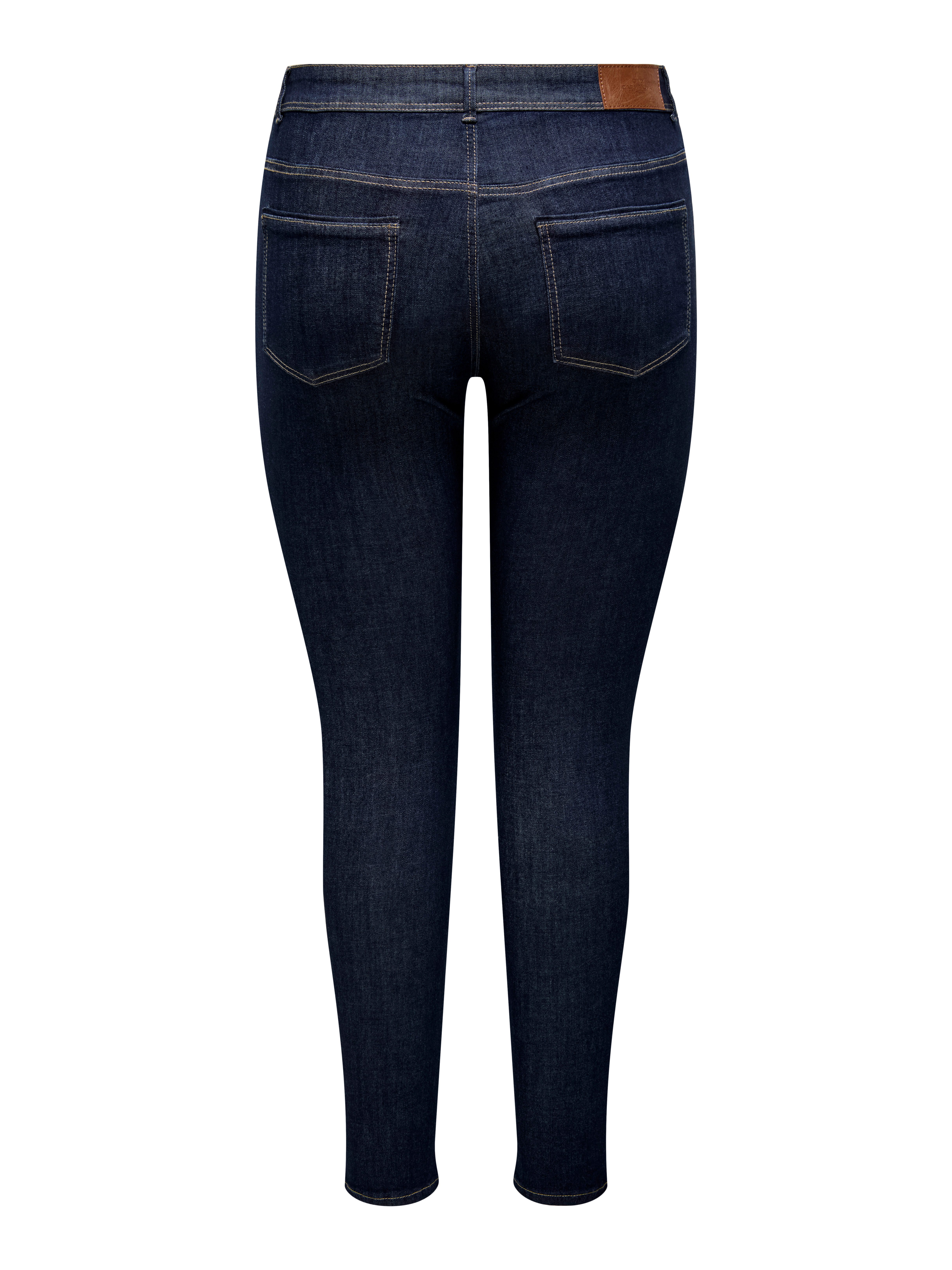ONLY CARMAKOMA Skinny-fit-Jeans CARSALLY REG SK RINSE DNM PIM NOOS Materialmix, skinny fit, Regular Waist