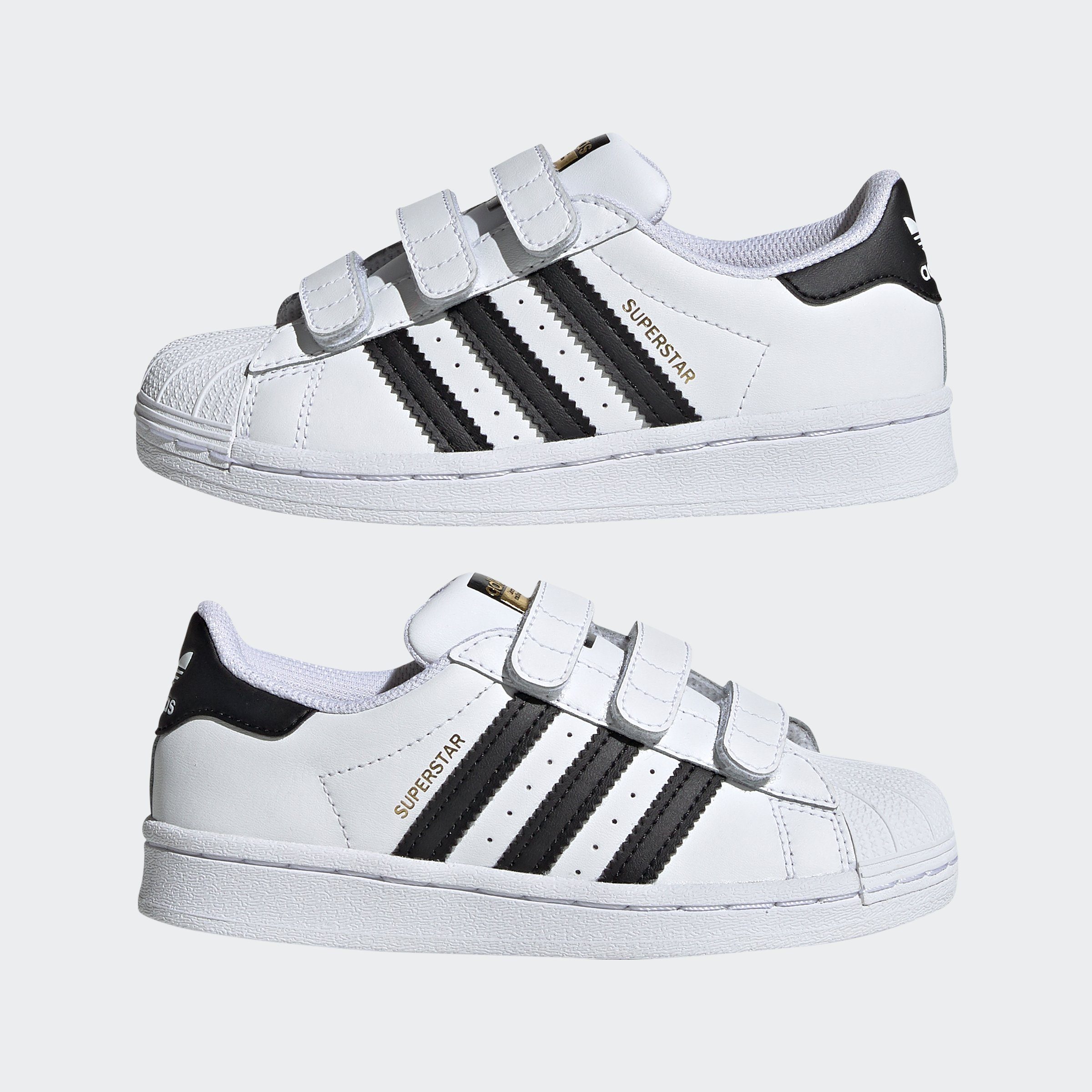 adidas FTWWHT-CBLACK-FTWWHT Originals Sneaker SUPERSTAR