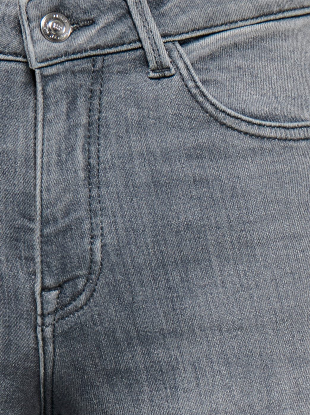 ONLY Slim-fit-Jeans ONLPOWER MW PUSH UP SLIM STRAIGHT DNM Baumwollmischung, mid waist, slim fit