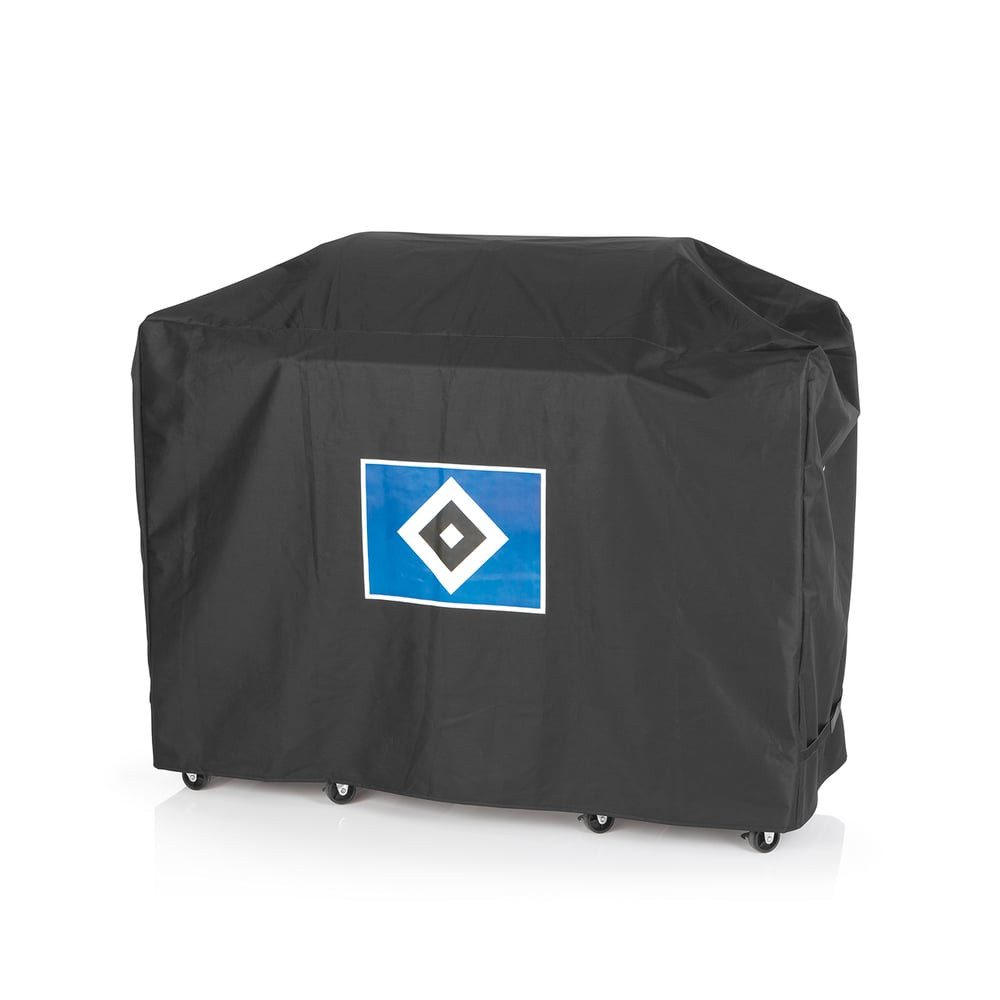 HSV Grillabdeckhaube Wetterschutzhaube XL 145x60x100cm, Abdeckung Grill, Feuerschalen, Gartenmöbel