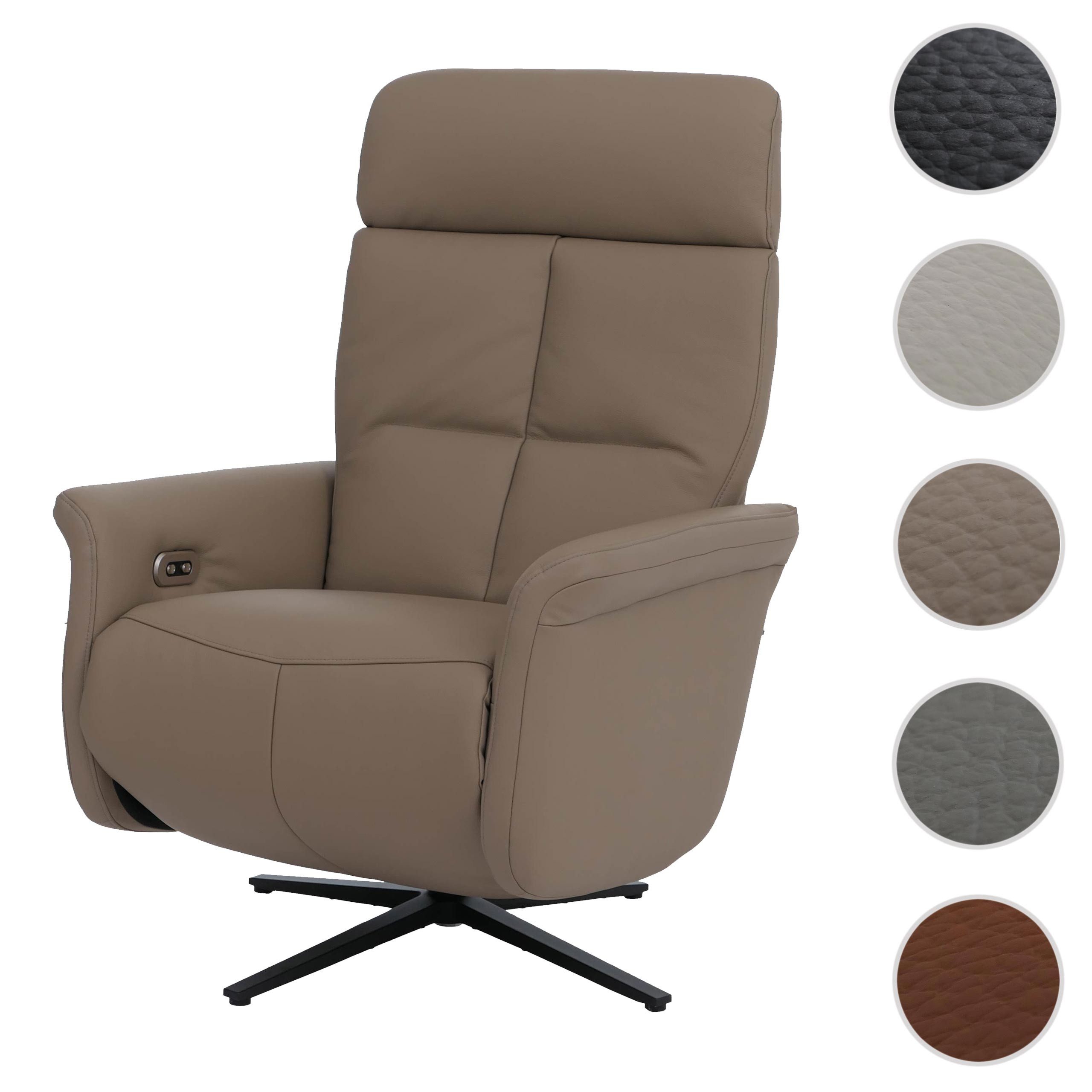 MCW Relaxsessel MCW-L10-E, Breite Sitzfläche, Mit Fußbodenschonern