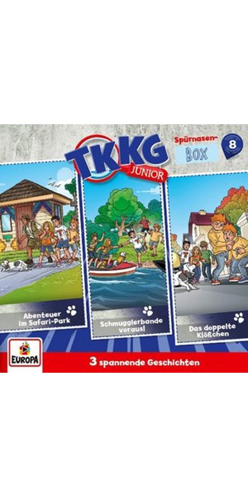 United Soft Media Musik-CD Spürnasen-Box 8 (Folgen 22,23,24), (1-St)