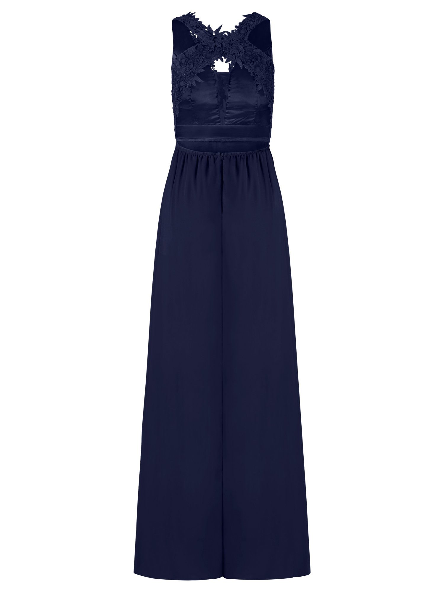 Abendkleid Apart Rückenausschnitt navy mit